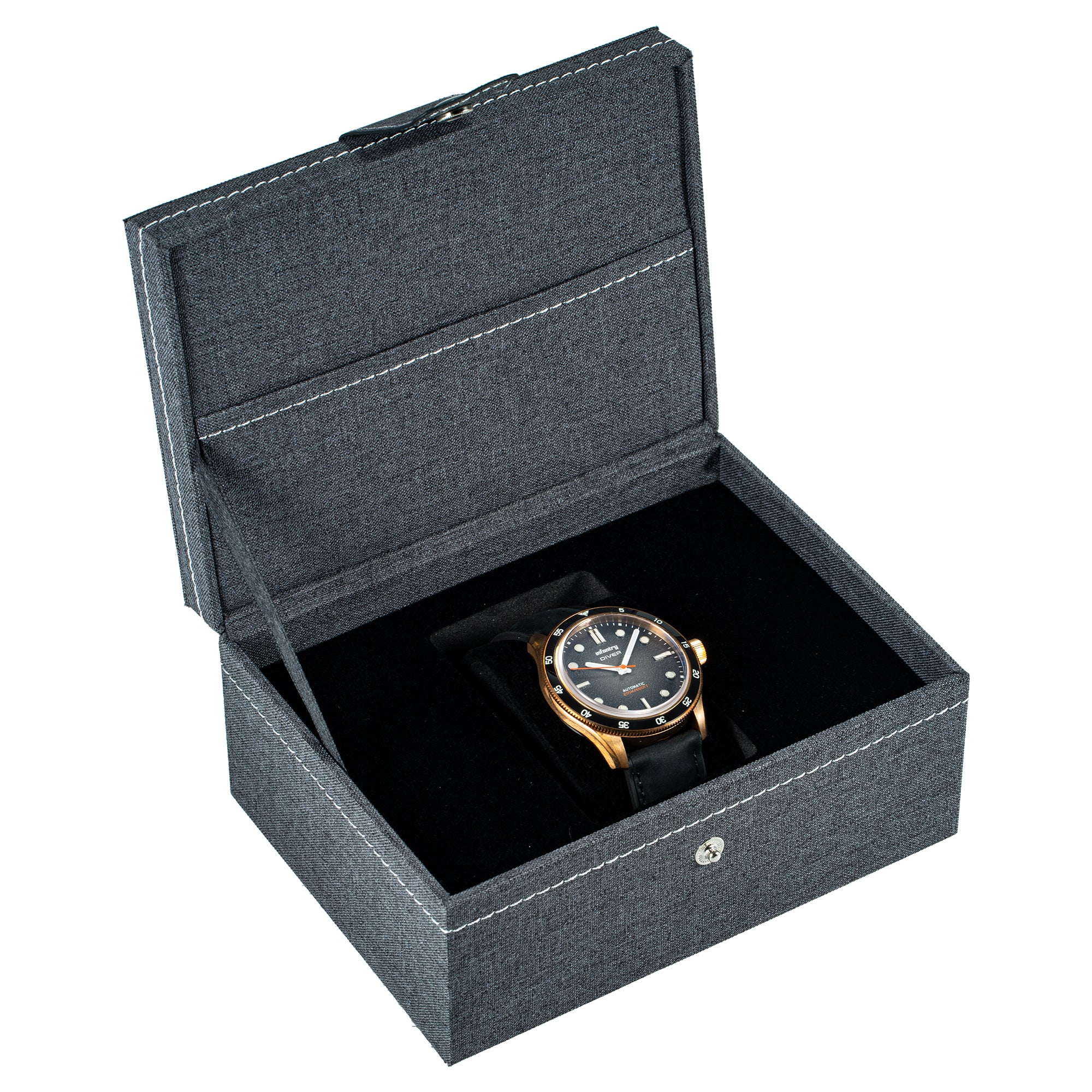 The Diver - Aqua Bronze