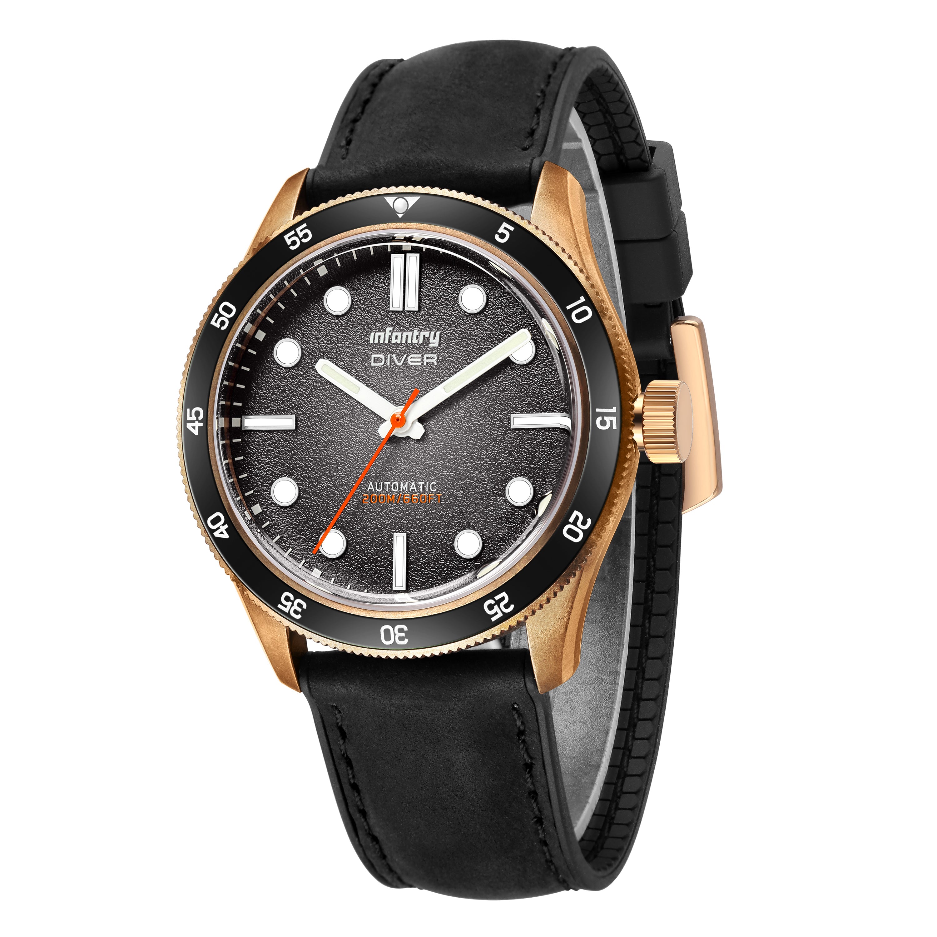 The Diver - Aqua Bronze