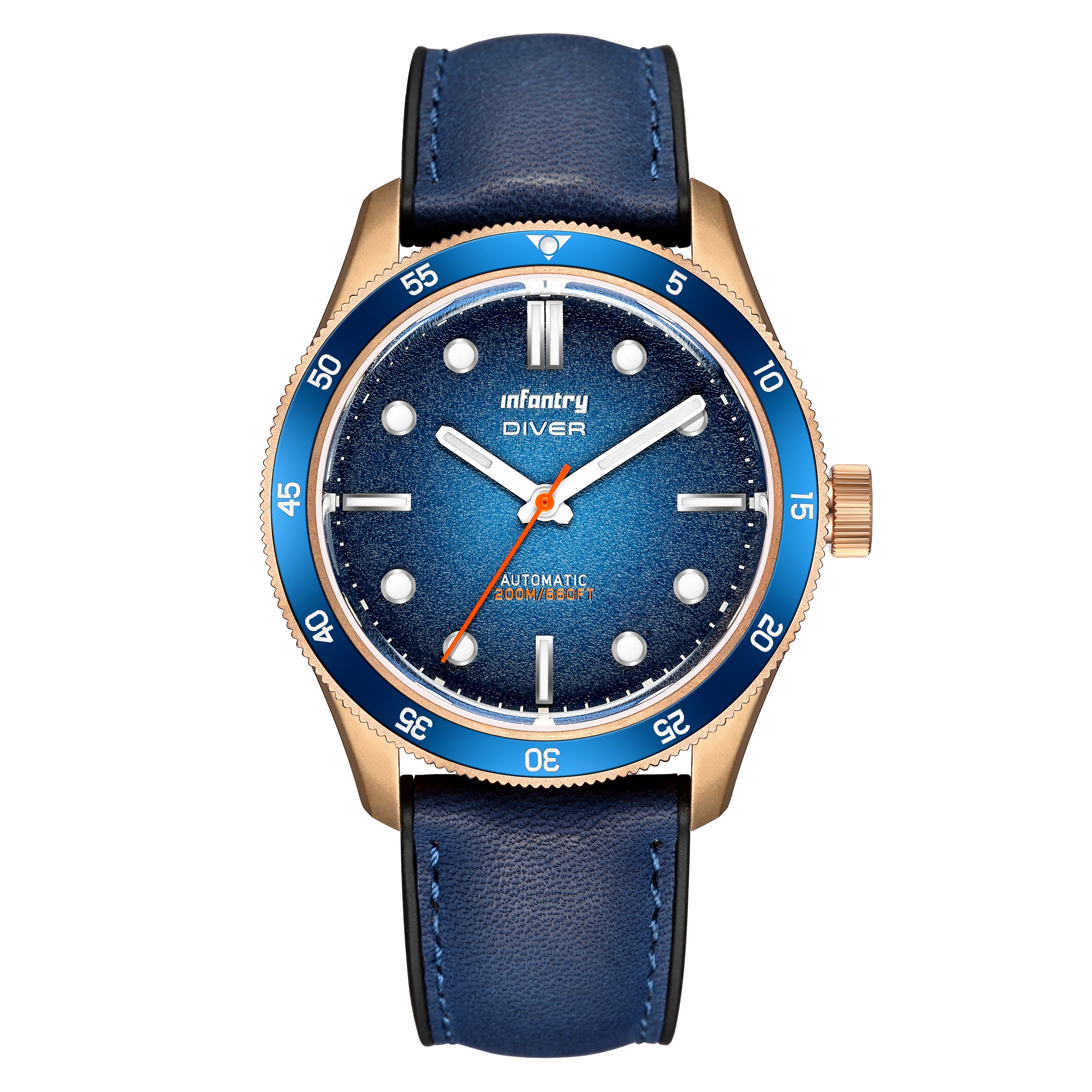 The Diver - Aqua Bronze