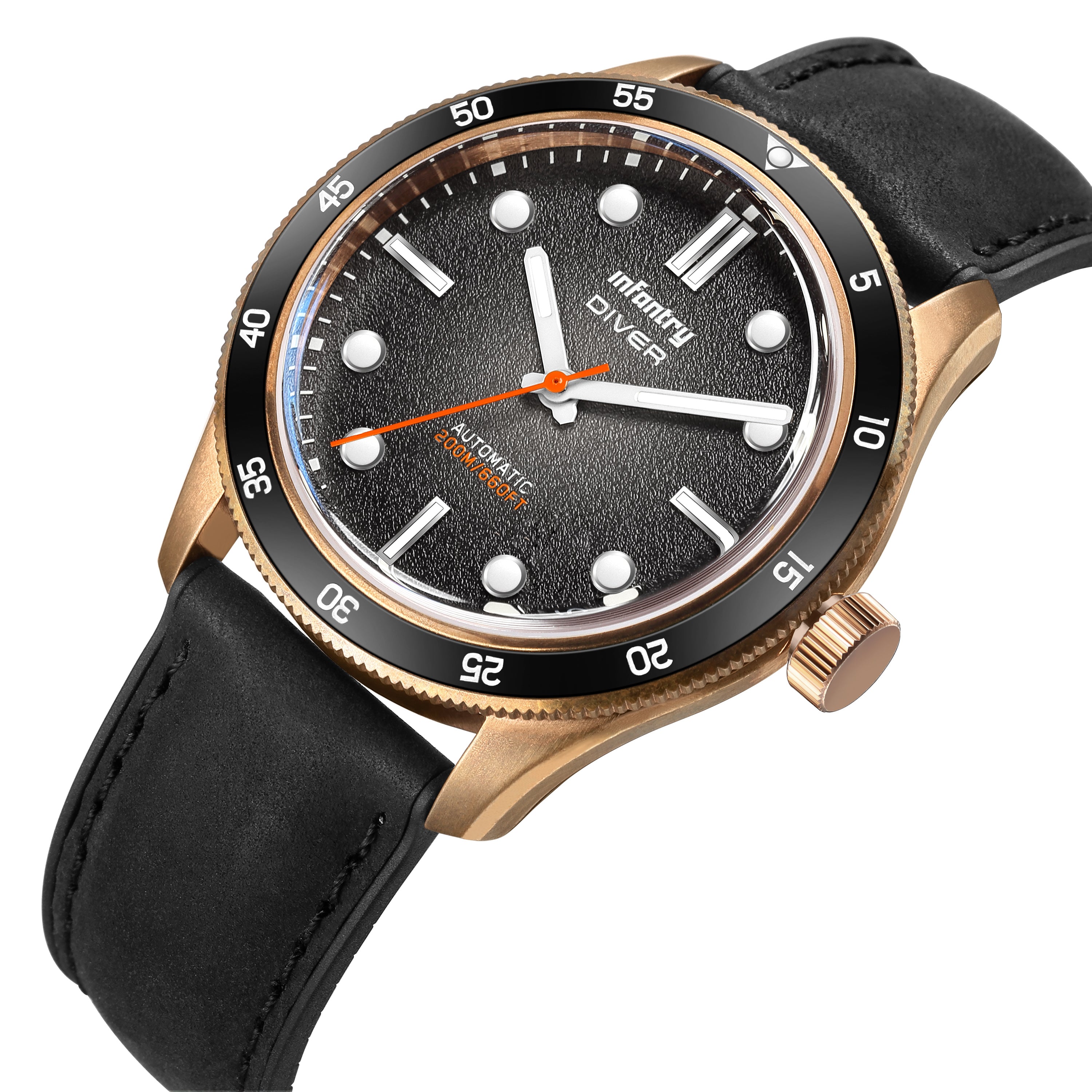 The Diver - Aqua Bronze